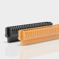 Connector-strip-orange-black-Y