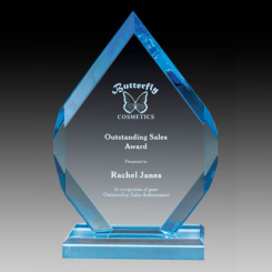 personalized-custom-blue-sapphire-acrylic-award-arrowhead-7.75